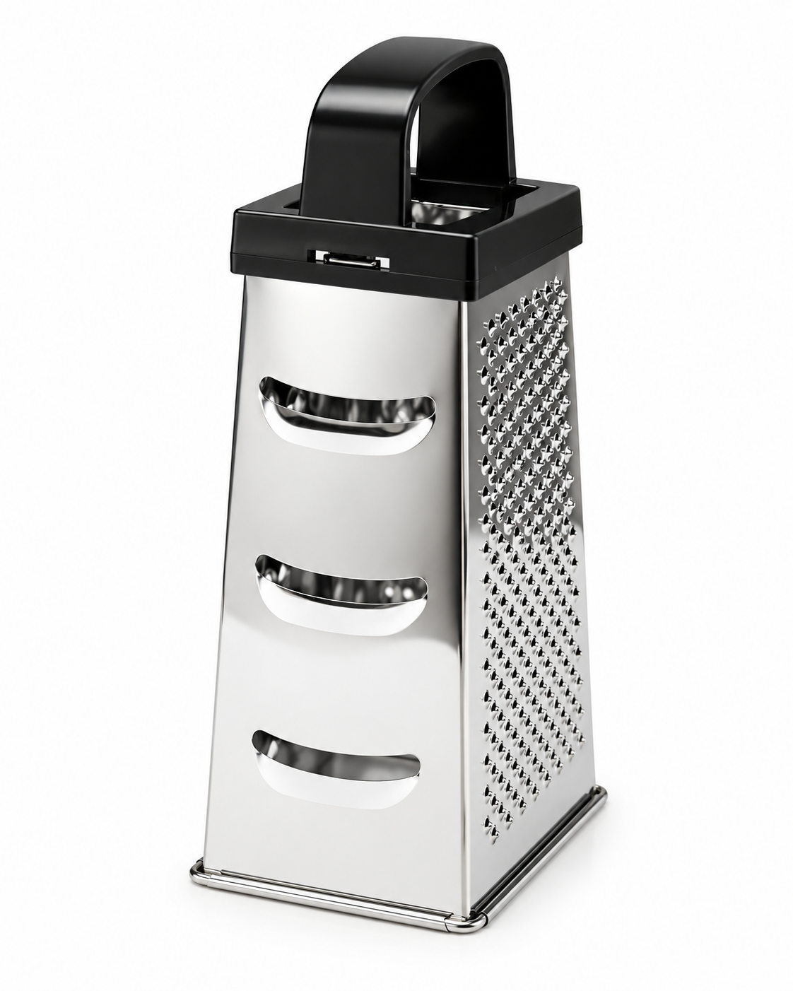 Stainless Steel Box Grater with 4 Sides & Handle |MTC27058 | Malabar Nest