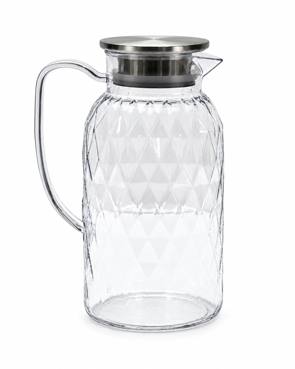 Malabar Nest Acrylic Water Jug 2000ml Clear 2 Litre Serving Jug