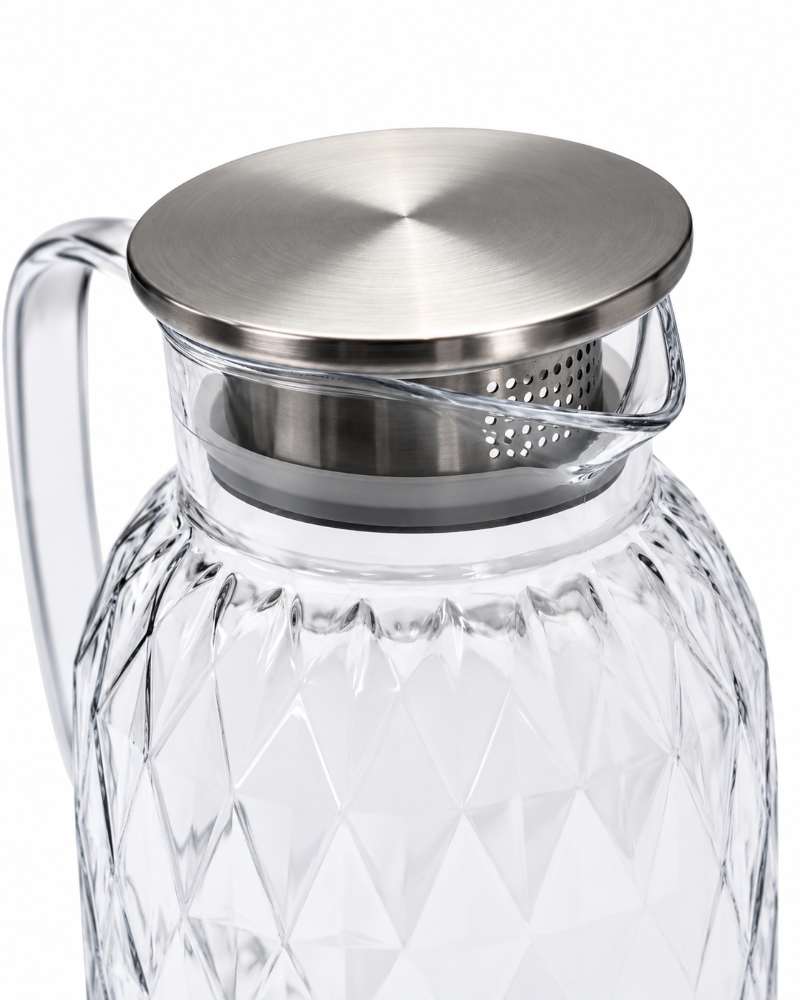 Acrylic Water Jug 2000ml | Clear Serving Jug for Home & Dining | MTC29933 | Malabar Nest