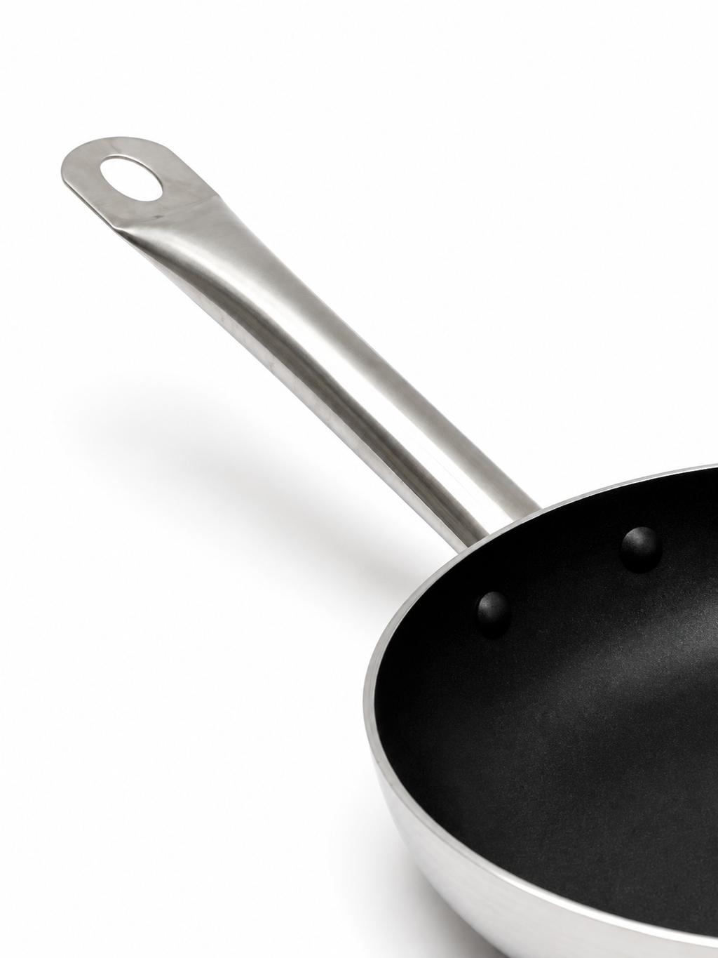 Non Stick Fry Pan with Stainless Steel Handle | Malabar Nest