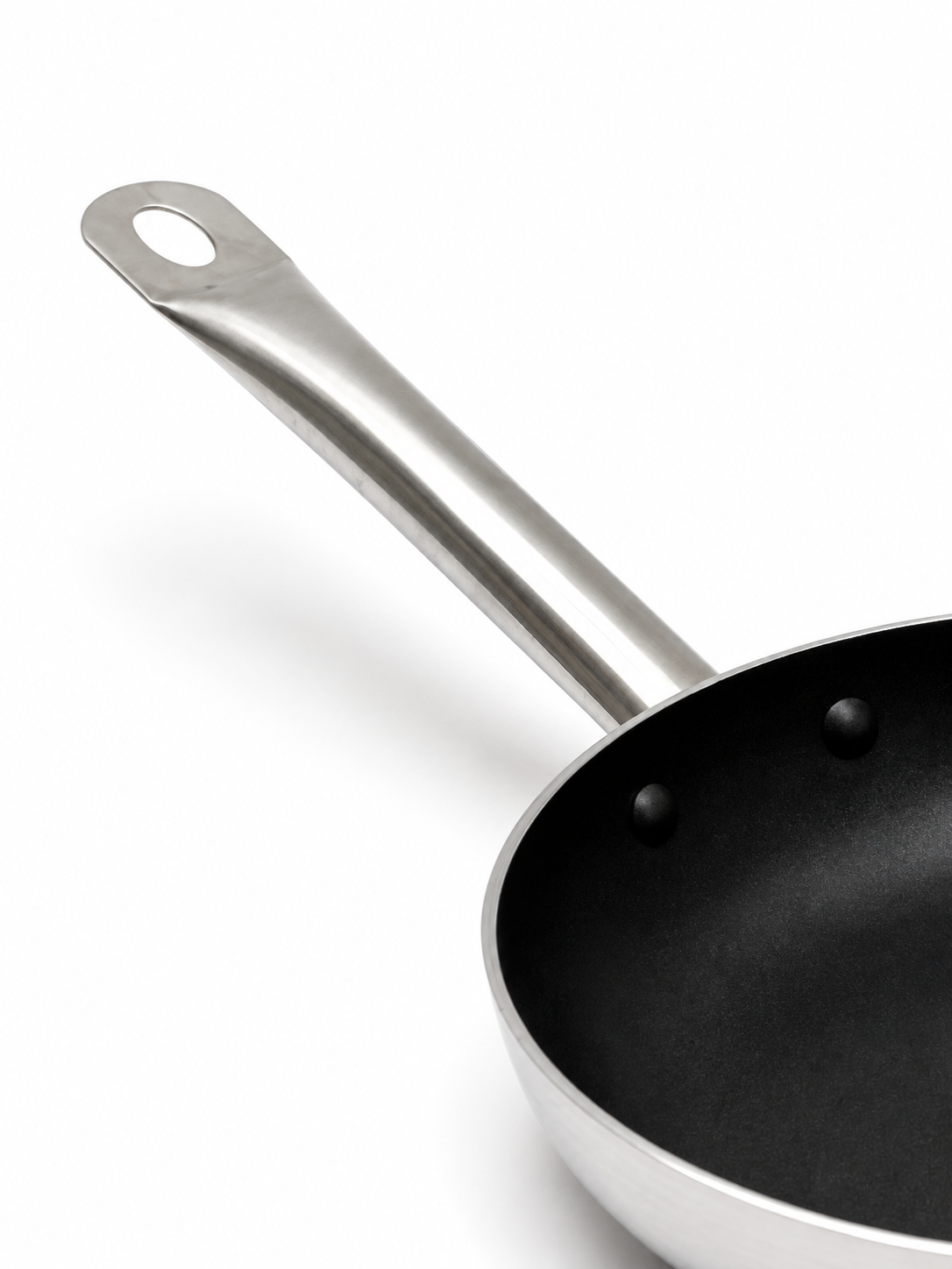 Non Stick Fry Pan with Stainless Steel Handle | Malabar Nest