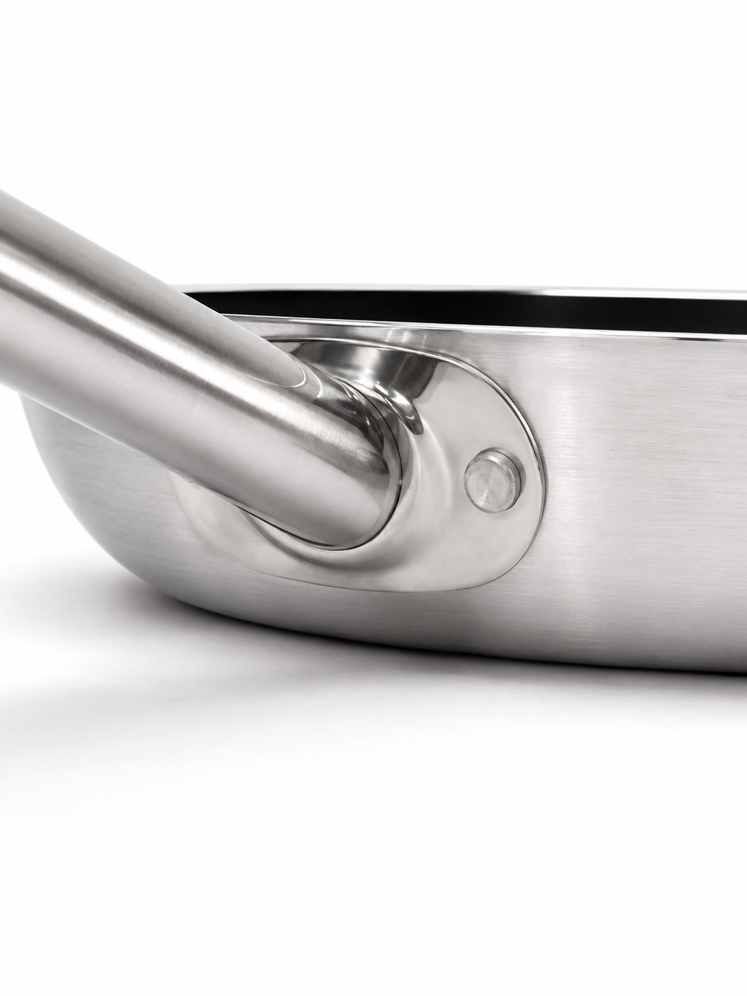 Non Stick Fry Pan with Stainless Steel Handle | Malabar Nest