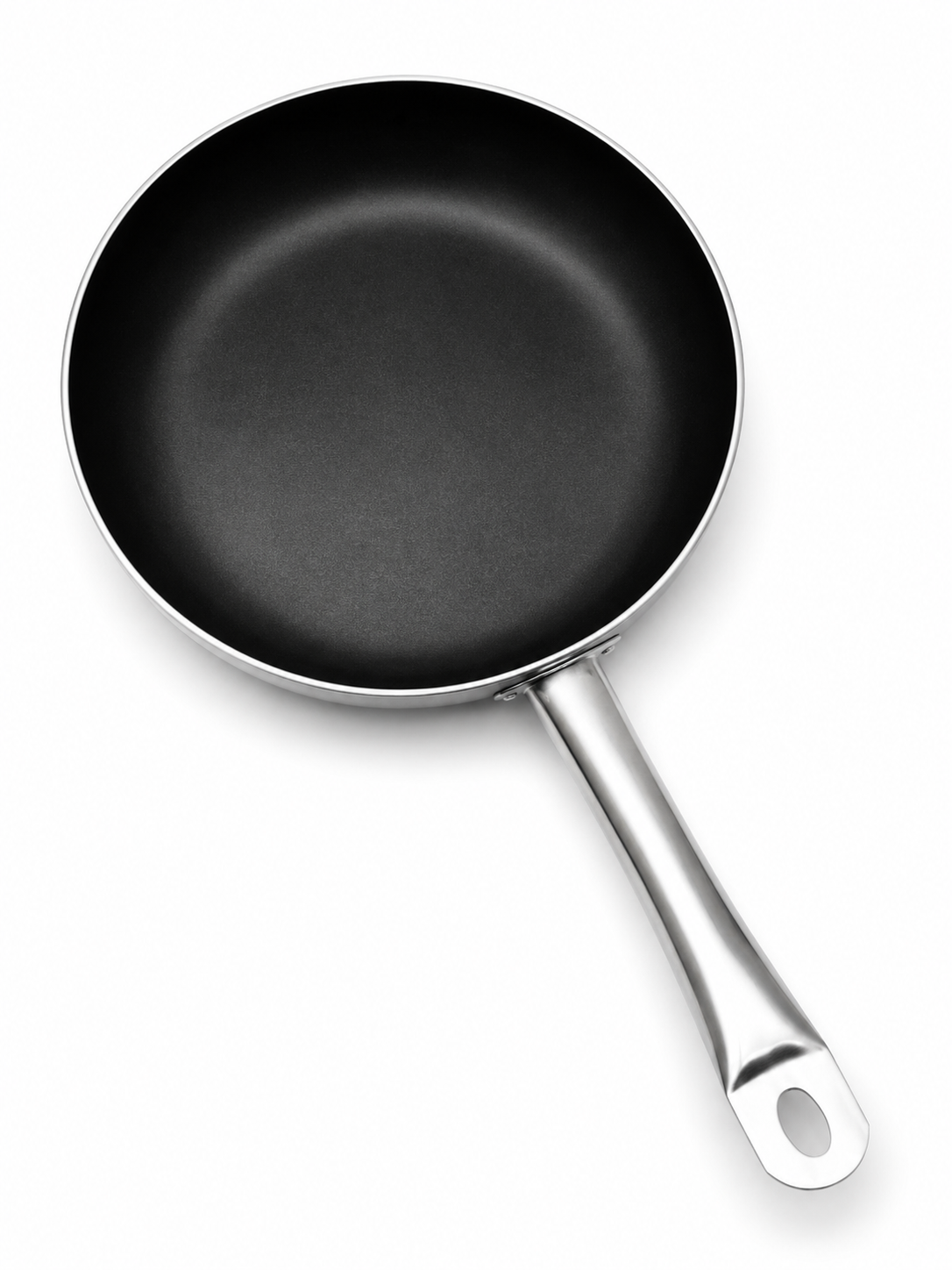 Non Stick Fry Pan with Stainless Steel Handle | Malabar Nest