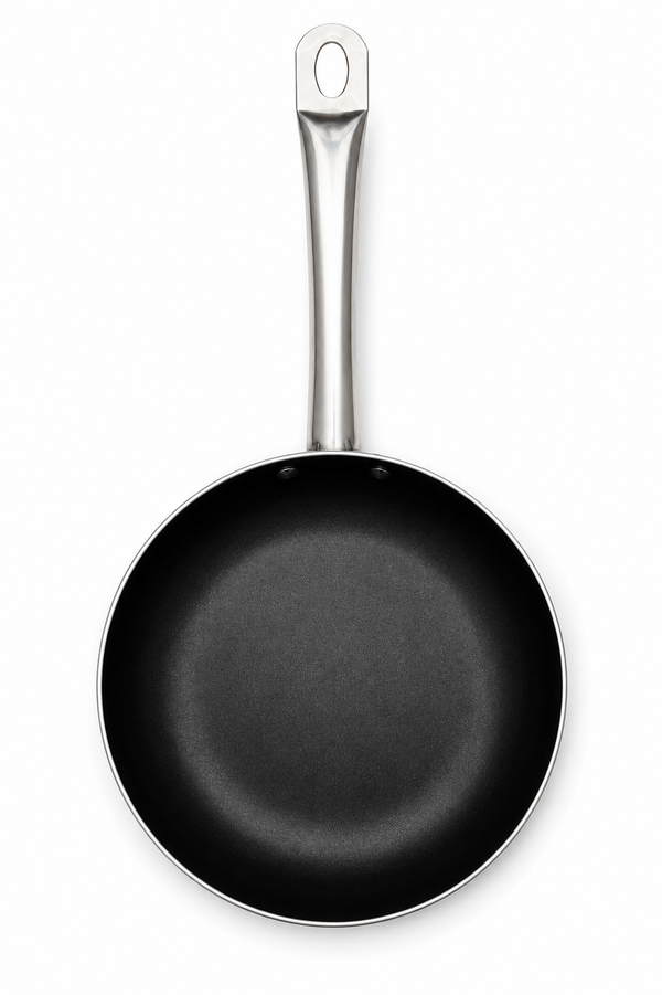 Non Stick Fry Pan with Stainless Steel Handle | Malabar Nest