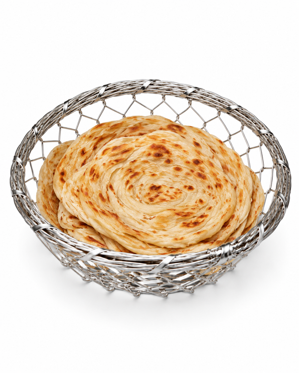 Aluminium Round Rotti Basket for Serving Roti & Chapati | Malabar Nest