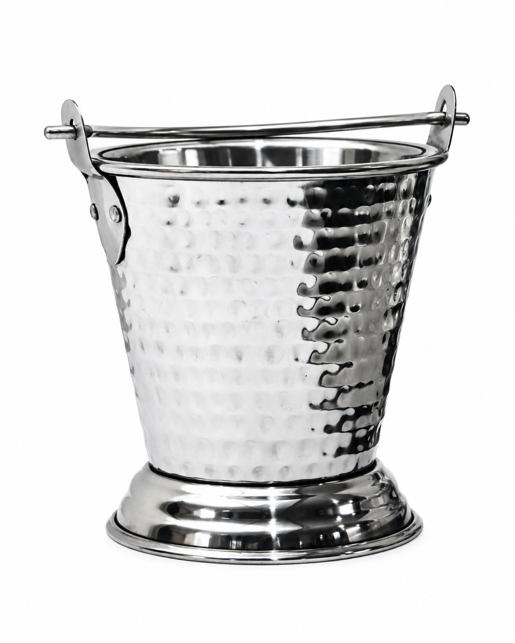Stainless Steel Hammered Serving Bucket – Malabar Nest