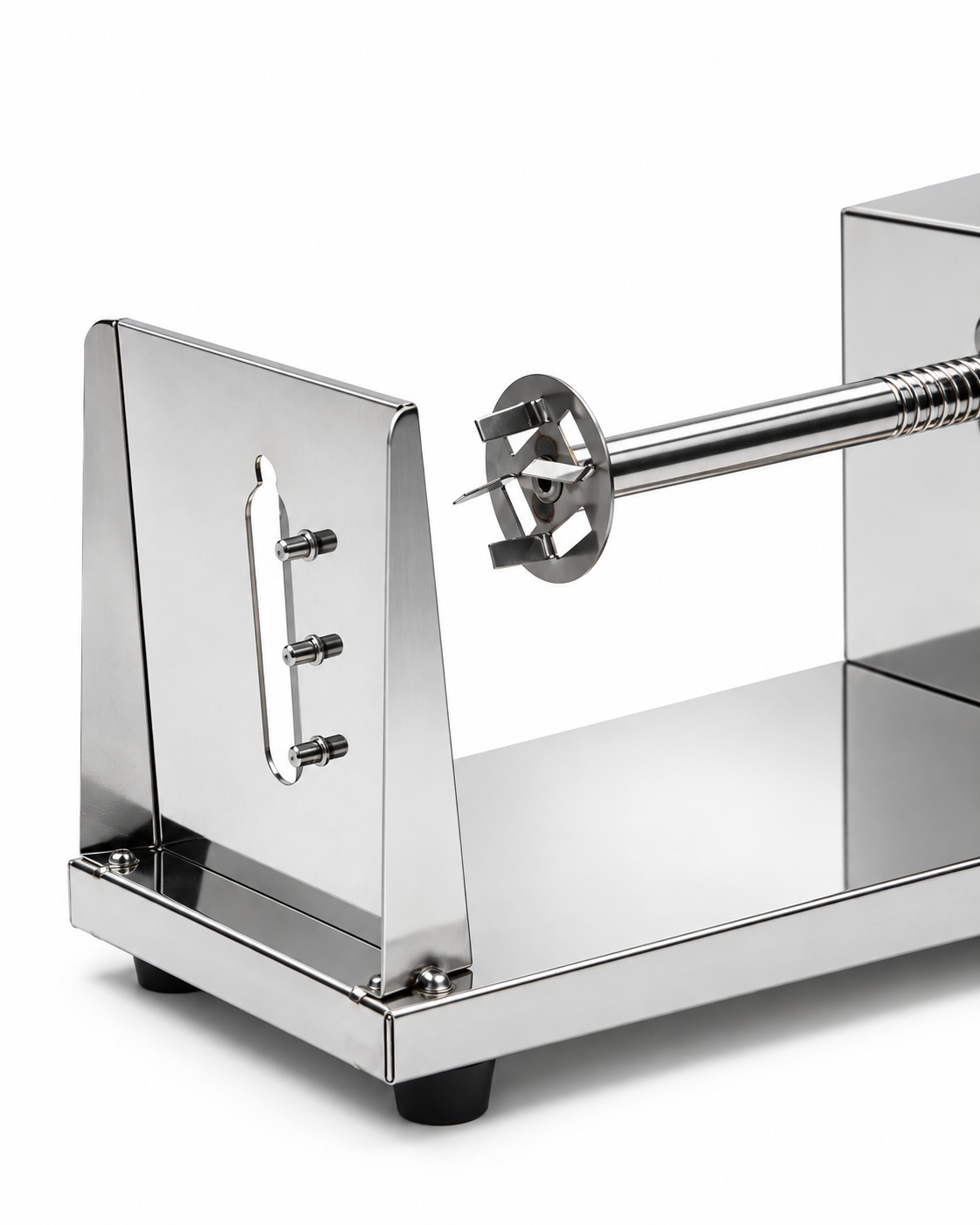 Manual Potato Spiral Slicer – Stainless Steel Potato Tornado Cutter | MTC26387 | Malabar Nest