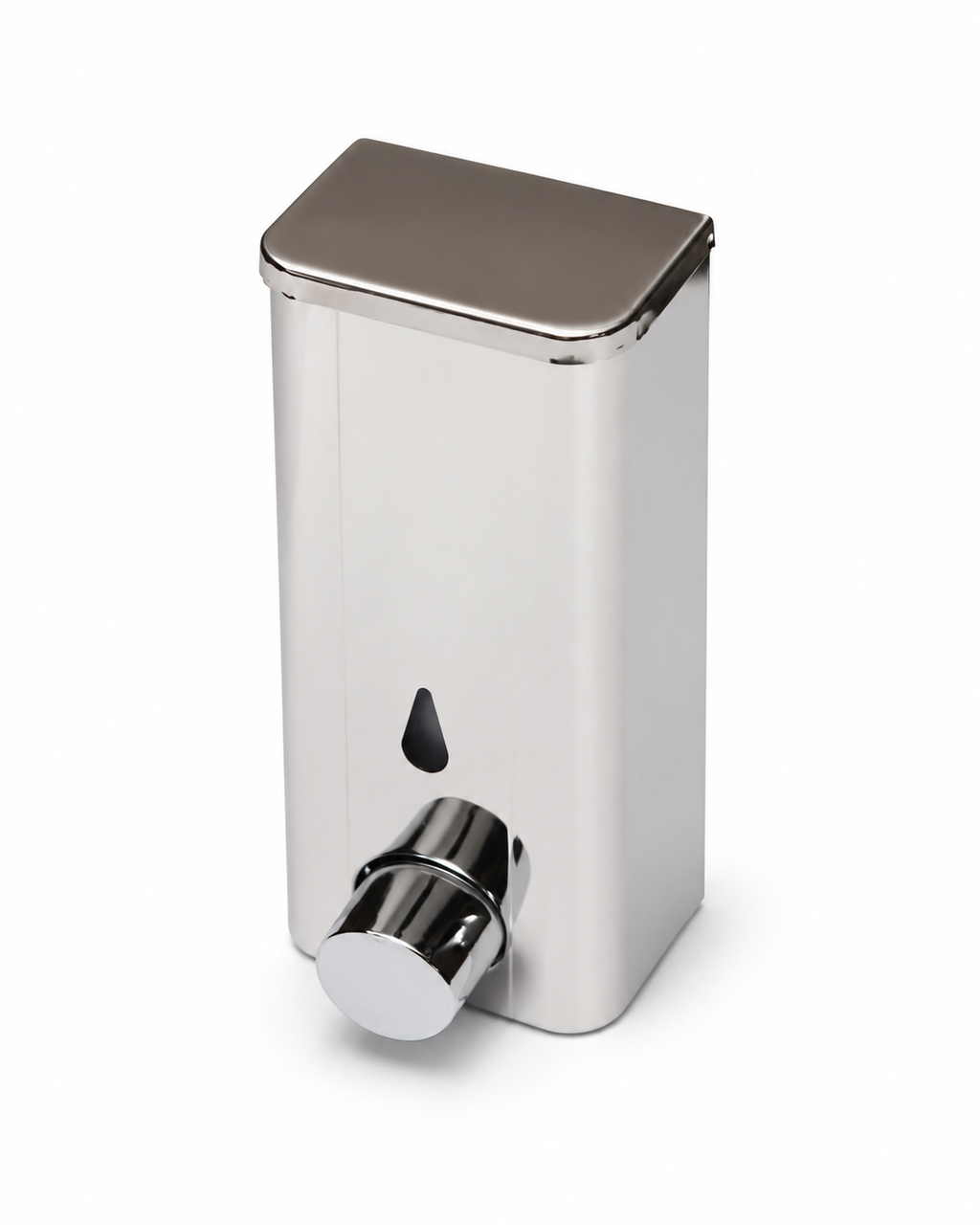 400ml Wall-Mounted Stainless Steel Liquid Soap Dispenser with Chrome Finish | Malabar Nest