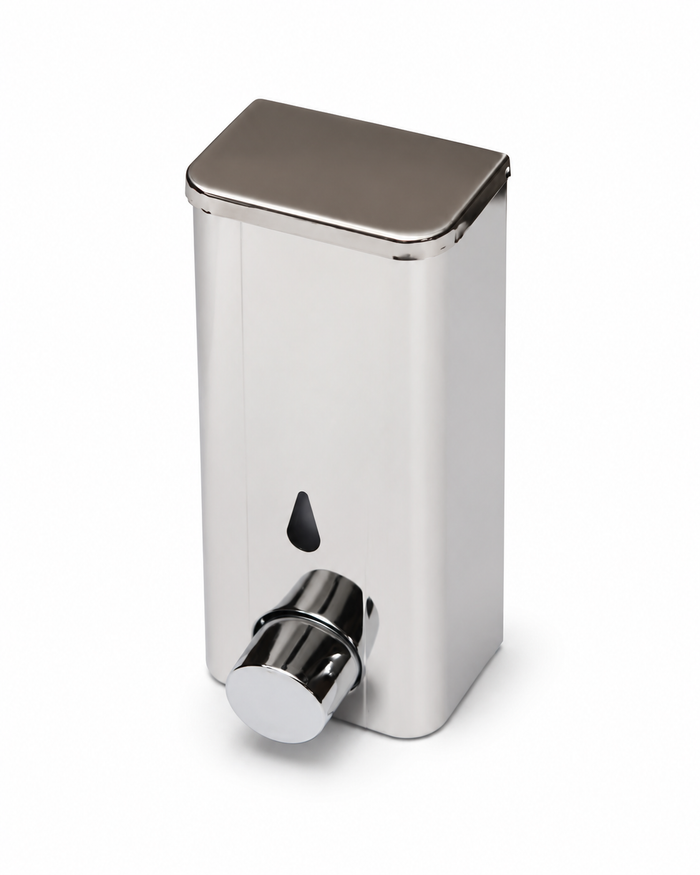 Stainless Steel Soap Dispenser 400ml | Wall-Mounted Liquid Soap Dispenser | MTC34012 | Malabar Nest