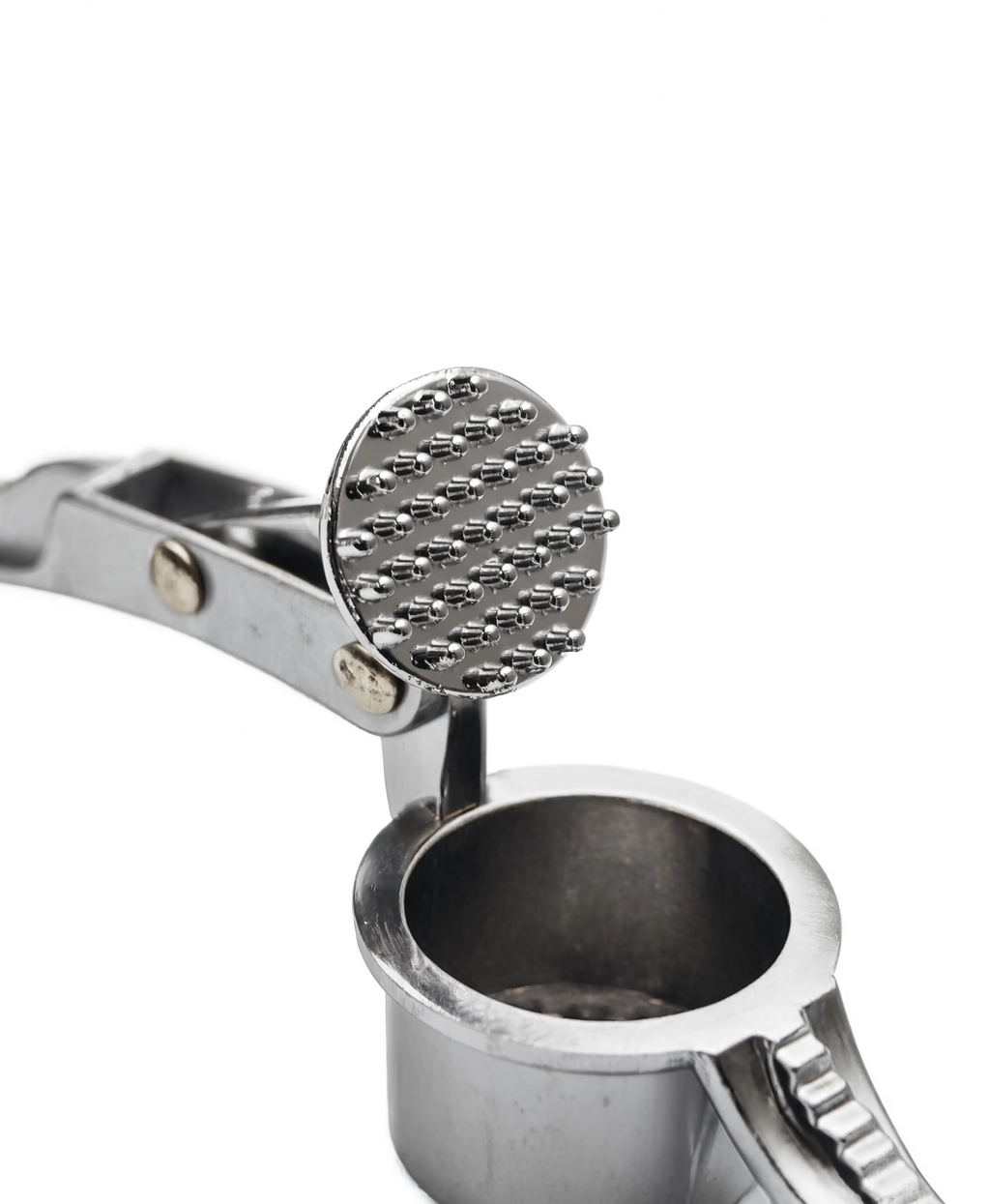 Stainless Steel Garlic Press | Manual Garlic Crusher & Mincer for Kitchen MTC30746 | Malabar Nest