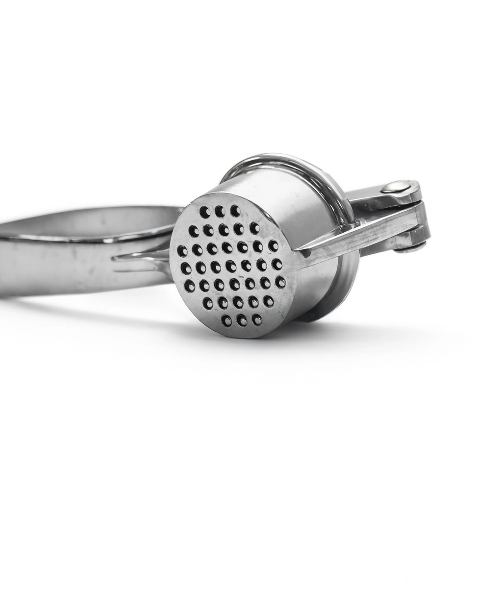 Stainless Steel Garlic Press | Manual Garlic Crusher & Mincer for Kitchen MTC30746 | Malabar Nest
