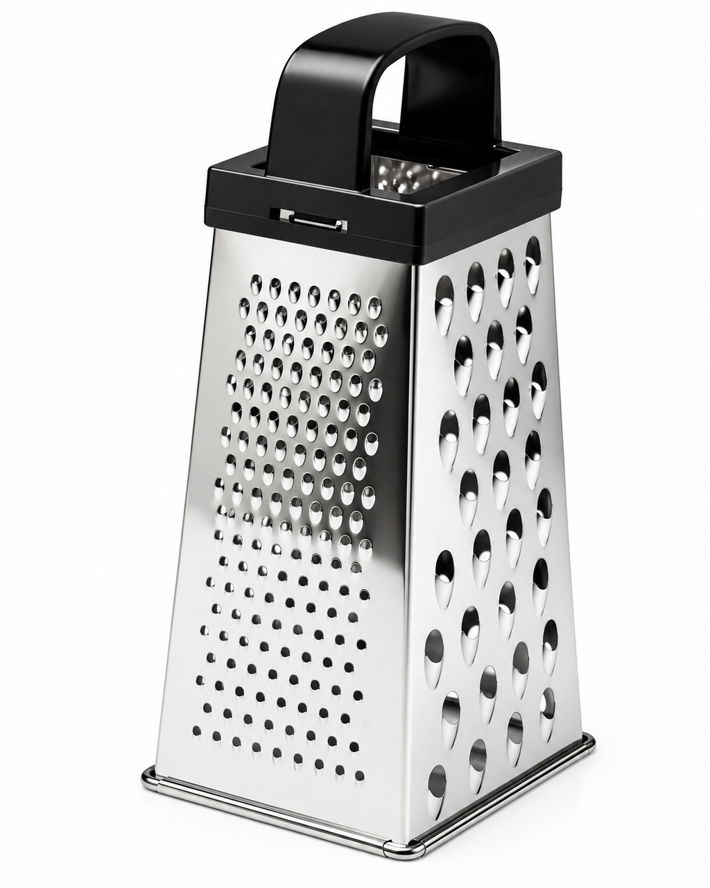 Stainless Steel Box Grater with 4 Sides & Handle |MTC27058 | Malabar Nest