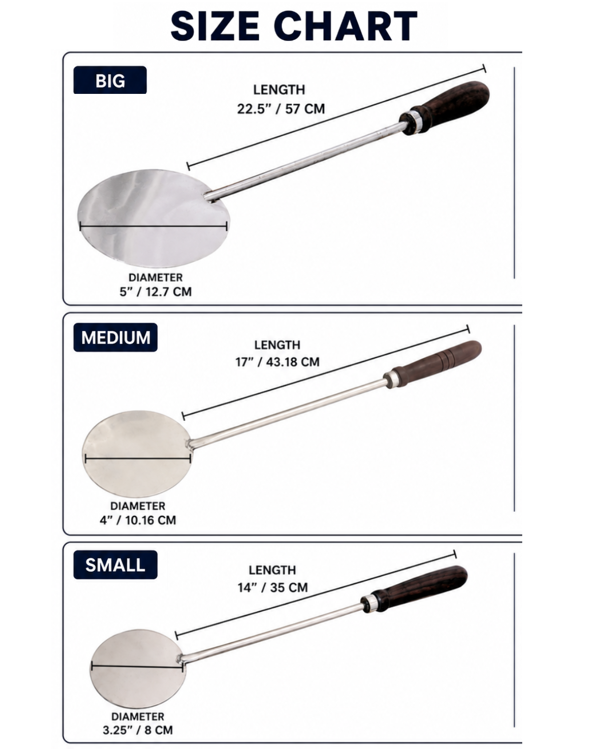 Stainless Steel Spatula with Wooden Handle | Dosa Turner & Kitchen Palta | Malabar Nest