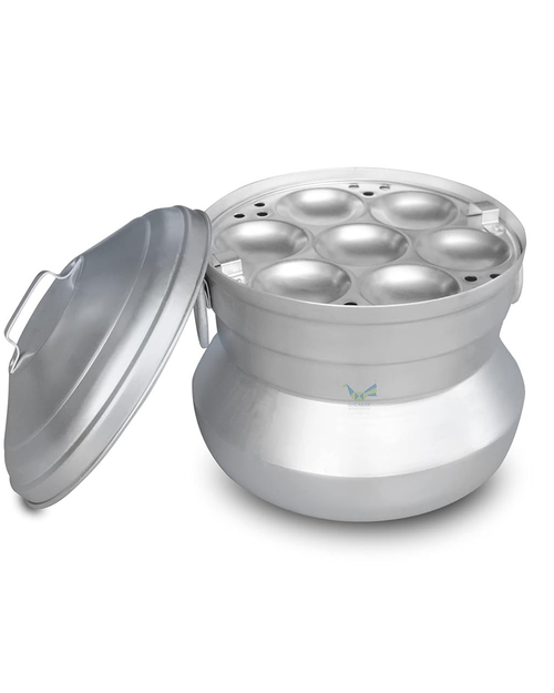 Aluminium Idly Maker Big Size Idli Steamer with Lid