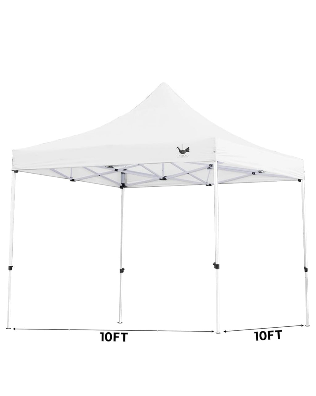 10ft x 10ft Premium Pop-Up Canopy Tent  | Waterproof Event Gazebo