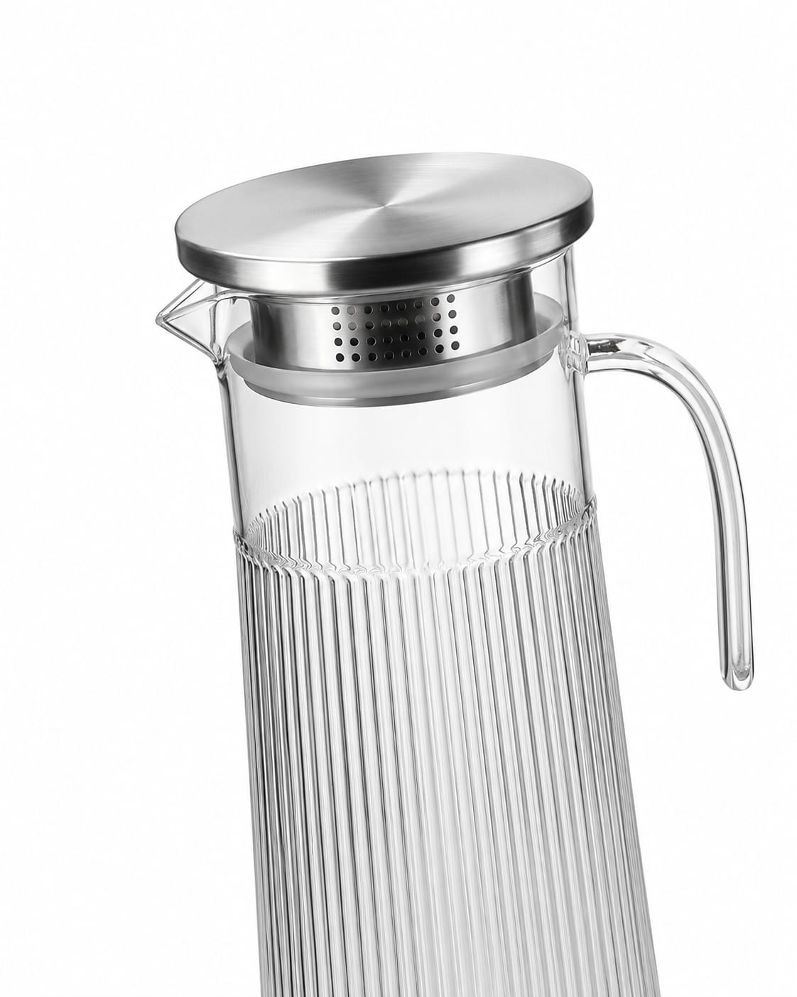 Premium Acrylic Water Jug with Stainless Steel Lid | Malabar Nest